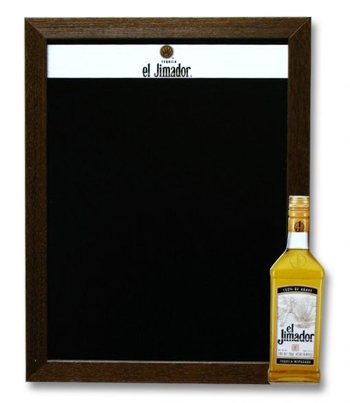 Blackboard without frame and polystyrene
